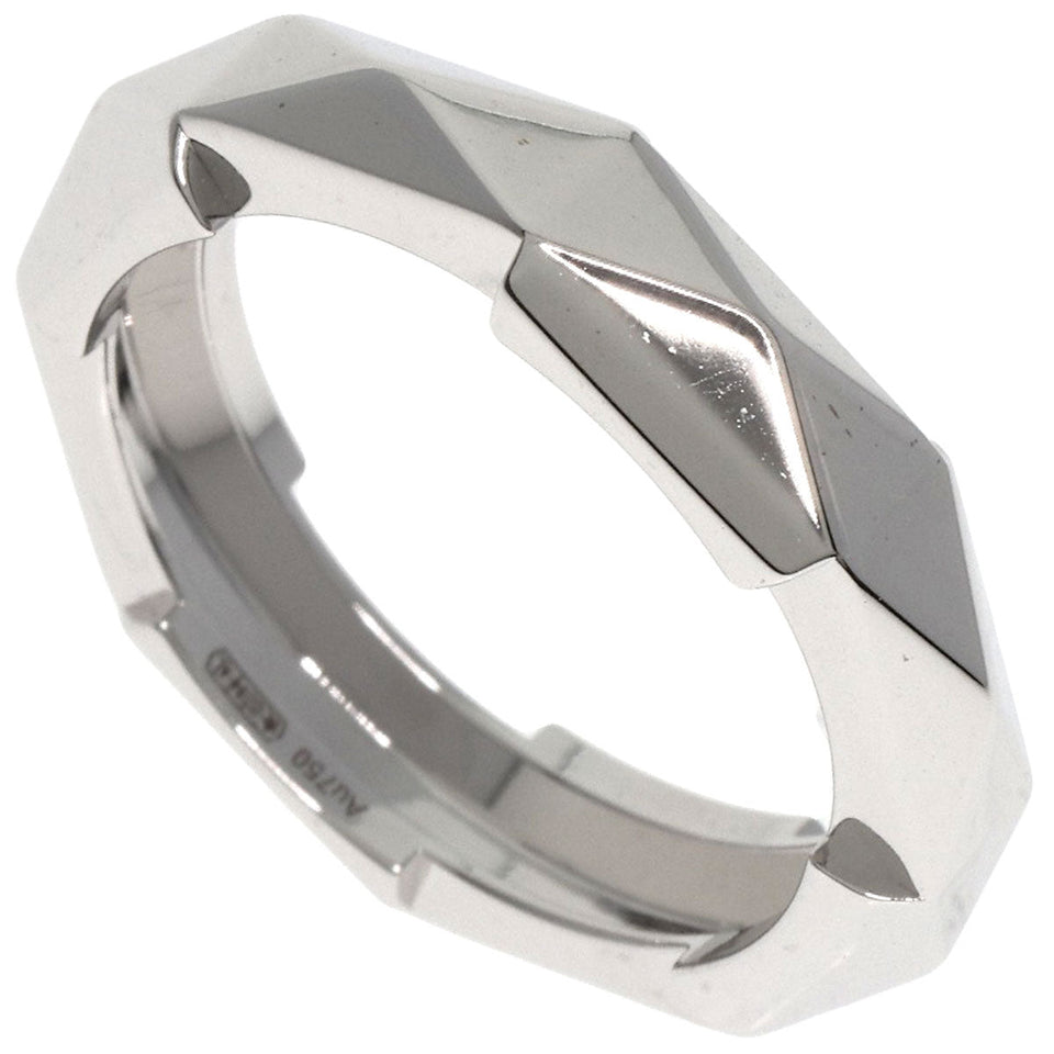 Gucci Ring K18WG Silver Link to Love Studs #14