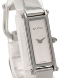 Gucci Watches Quartz Stainless Steel , Stainless Steel Silver 1500L Silver dial Women