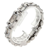 Gucci Watches Quartz 2305L Stainless Steel , Stainless Steel Silver Square face Silver dial Women