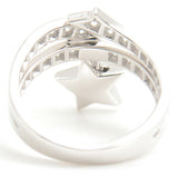 Chanel 18K White Gold Comete Diamond Ring