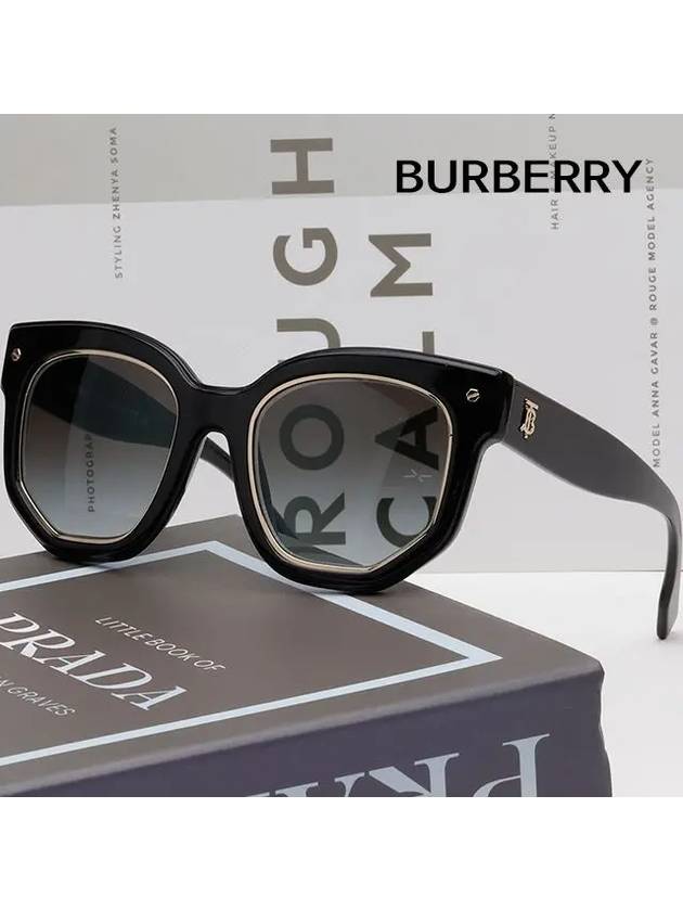 Luxury Burberry Eyewear Primrose Sunglasses Black