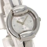 Gucci Watches Quartz 1400L Stainless Steel , Stainless Steel Silver Round face Silver dial Women