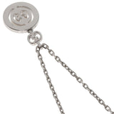 Gucci Necklace K18WG Silver Icon Twirl Diamond