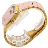 Gucci Watches Quartz YA157.4 Gold Plated , Gold Plated pink grip pink dial Women