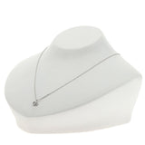 Gucci Necklace K18WG Silver GG running