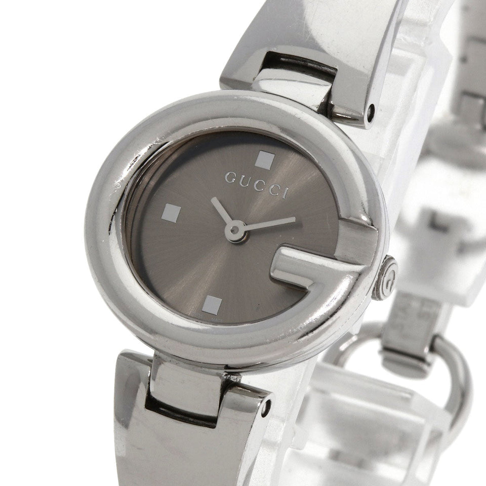 Gucci Watches Quartz 134.5 Stainless Steel Silver G balloon Silver dial