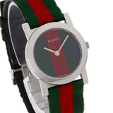 Gucci Watches Quartz 5200L.1 Stainless Steel Silver Sherry line Red x green dial