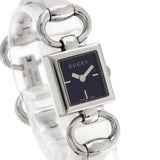 Gucci Watches Quartz 120 Stainless Steel Silver Tornavoni black dial