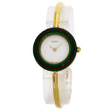 Gucci Watches Quartz 11/12.2 Gold Plated gold Change bezel white dial