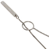 Gucci Necklace K18WG Silver lariat