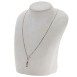 Gucci Necklace K18WG Silver lariat
