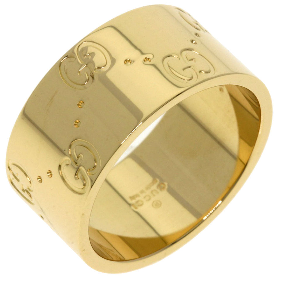 Gucci Ring 18K Yellow Gold gold Icon wide # 13