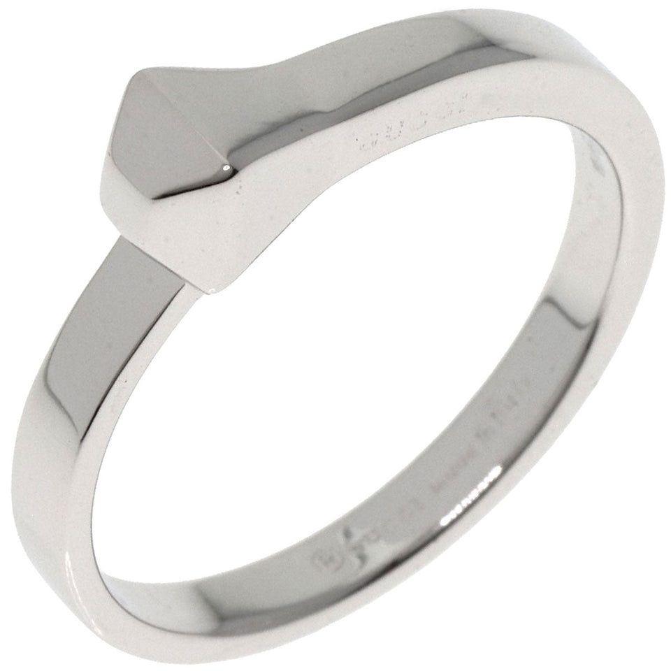 Gucci Ring K18WG Silver Nailhead #16