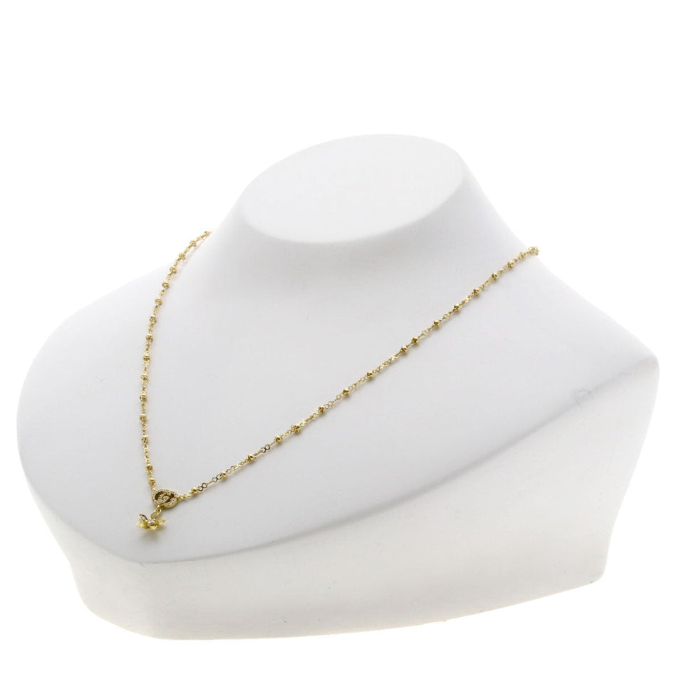 Gucci Necklace 18K Yellow Gold gold Flora Diamond