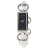 Gucci Watches Quartz YA119 Stainless Steel Silver Square face black dial