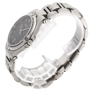 Gucci Watches Quartz 9040M Stainless Steel Silver Round face black dial