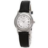Gucci Watches Quartz 5500L Stainless Steel Silver Round face Silver dial