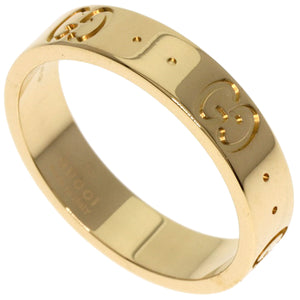 Gucci Ring 18K Yellow Gold gold GG Icon #9