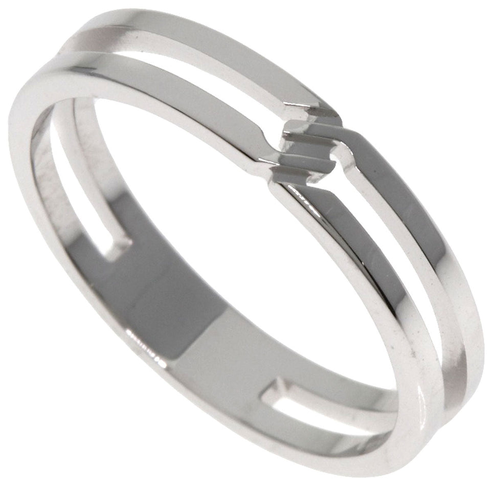 Gucci Ring K18WG Silver Infinity #16
