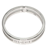 Gucci Ring K18WG Silver Infinity #16