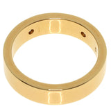 Gucci Ring 18K Yellow Gold gold Icon Print 2P Diamond #5