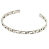 Gucci bracelet K18WG Silver G Logo Bangle #18