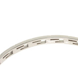 Gucci bracelet K18WG Silver G Logo Bangle #18