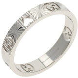 Gucci Ring K18WG Silver Icon Heart #21