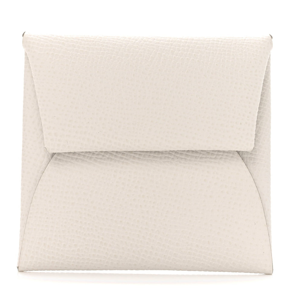 Hermes Epsom Bastia Coin Purse Craie