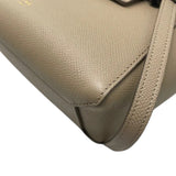 Nano Belt Grained Calfskin Beige GHW