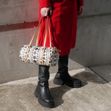 Louis Vuitton? x Kma 2012 PAPILLON 30 PUMPKIN DOT Handbag