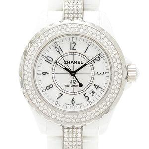 Chanel White Ceramic J12 Watch H1422