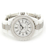Chanel White Ceramic J12 Watch H1422