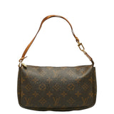 Louis Vuitton Pochette in Monogram Brown Shoulder Bag