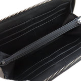 Gucci Long Wallet Purse 544473 leather black Outlet GG Signature Micro Shima