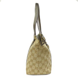 Gucci Tote Bag 141470 canvas Brown Abbey GG pattern