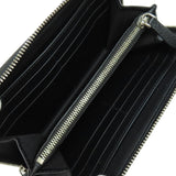 Burberry Long Wallet Purse leather black Chain motif Women(Unisex)