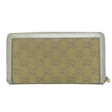 Gucci Long Wallet Purse 224252 canvas Brown GG