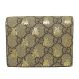 Gucci Bifold Wallet 508757 PVC Brown GG Supreme B