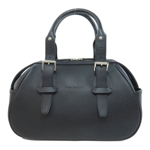Burberry Handbag leather black logo
