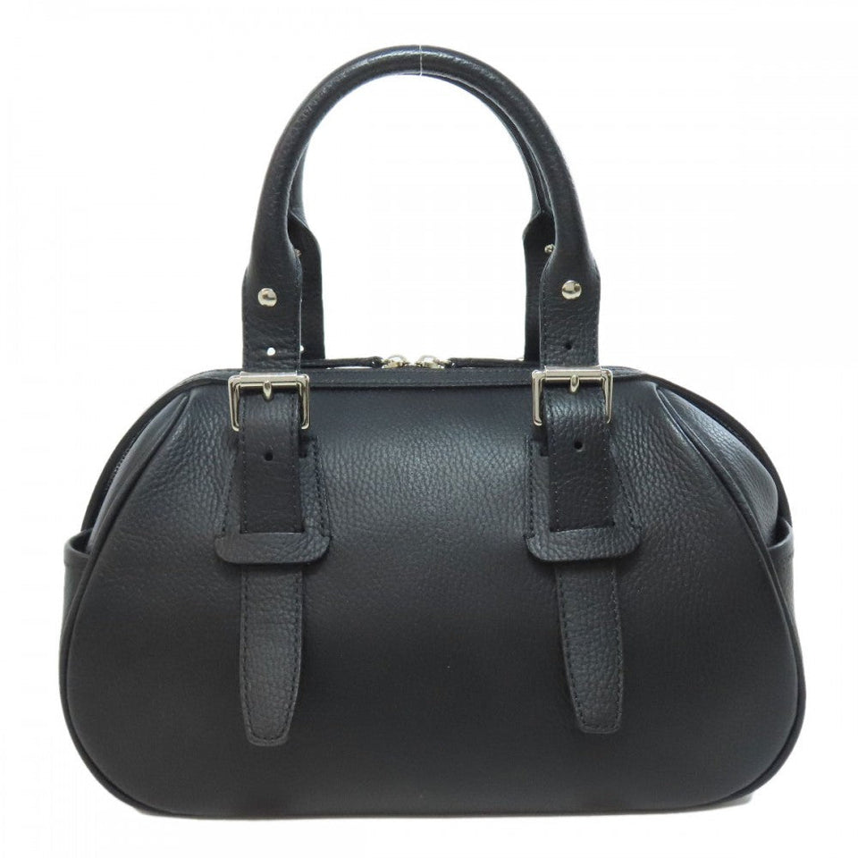 Burberry Handbag leather black logo