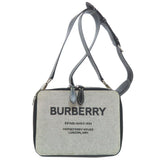 Burberry Shoulder Bag canvas gray logo