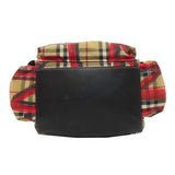 Burberry Backpack Nylon Brown Graffiti