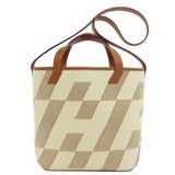 Hermes Handbag canvas Brown Ambie PM Women