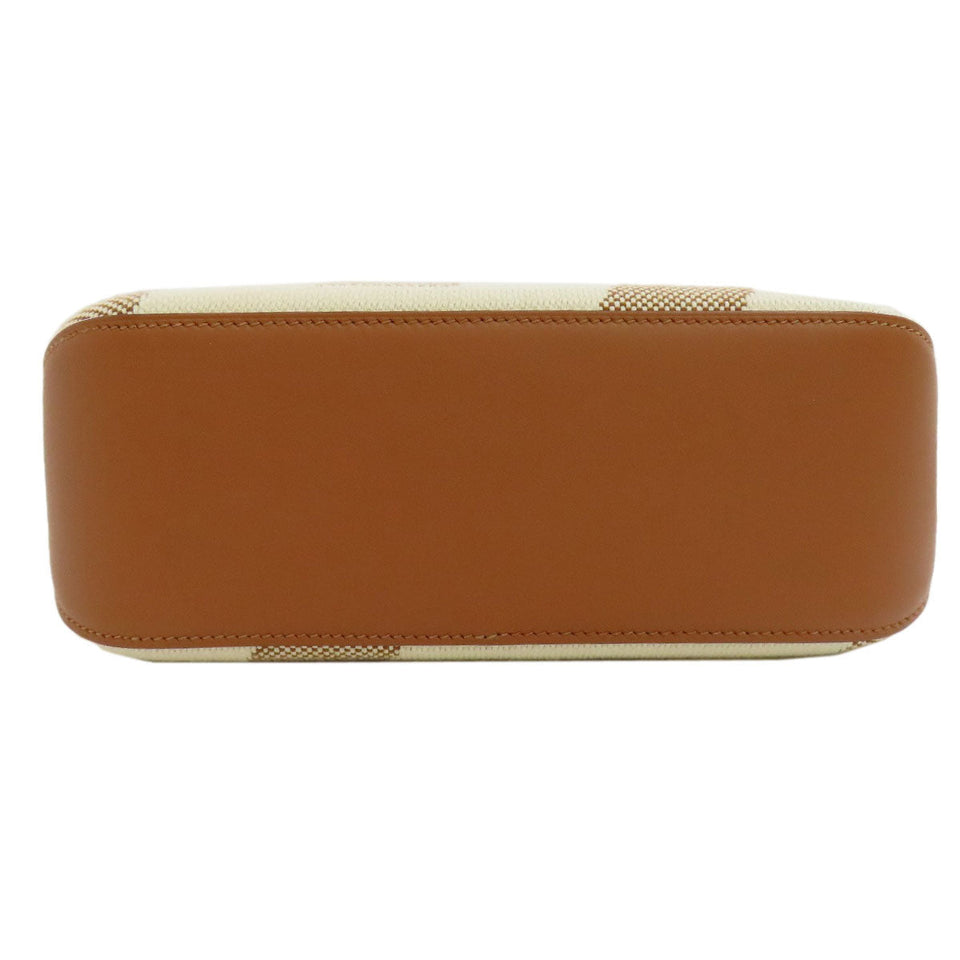 Hermes Handbag canvas Brown Ambie PM Women