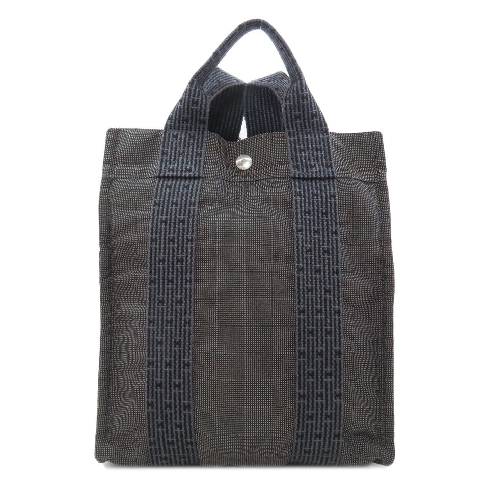 Hermes Backpack canvas gray Her Line add PM