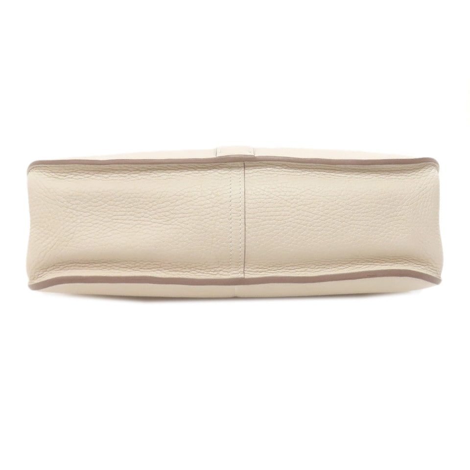 Hermes Handbag Taurillon Clemence white Arzan 31 SilverMetal