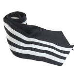 Gucci scarf 703568 silk black adidas collaboration Women