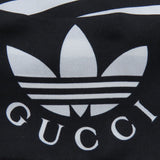 Gucci scarf 703568 silk black adidas collaboration Women
