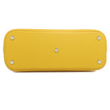 Hermes Tote Bag Epsom yellow Bolide 31 SilverMetal
